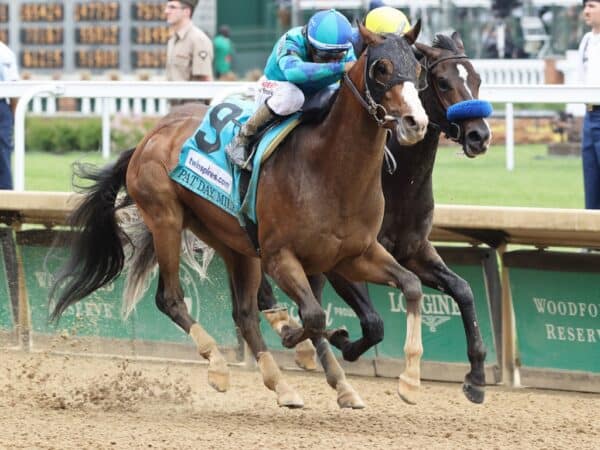General JIm holds off Fort Bragg in the 2023 Pat Day Mile (G2) - Coady photography
