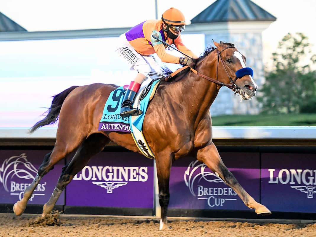 Authentic | 2020 Classic-G1 | Breeders’ Cup/Eclipse Sportswire Photo ©